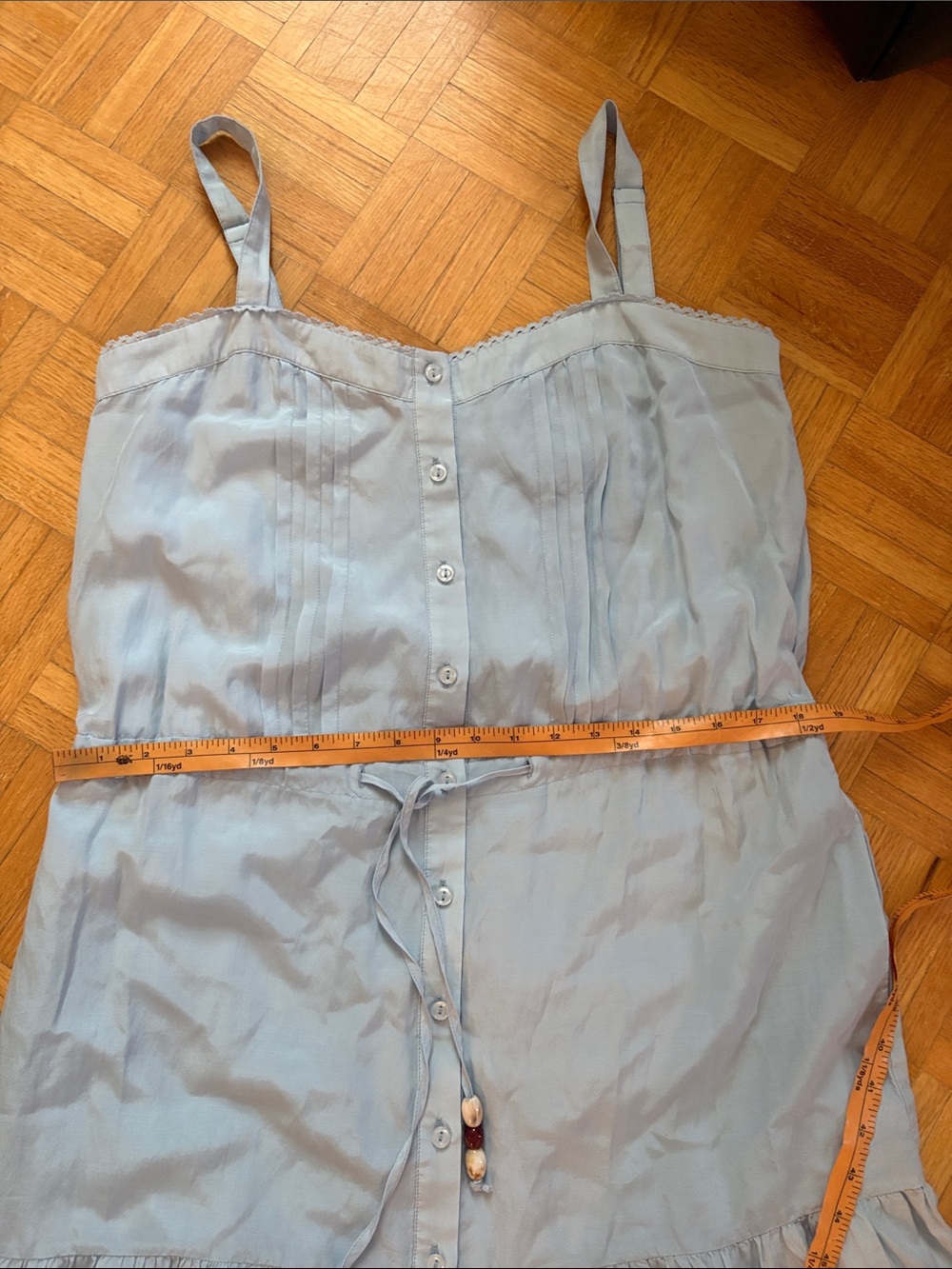 Yong Fabulous and Broke Light Blue Button-Front Maxi Sundress - Picture 4 of 11